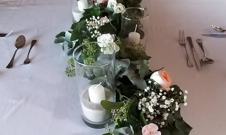 Décoration florale pour mariage - Grignols - California